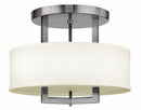 Hinkley 3200 Hampton 3-lt 15" LED Semi-Flush Mount