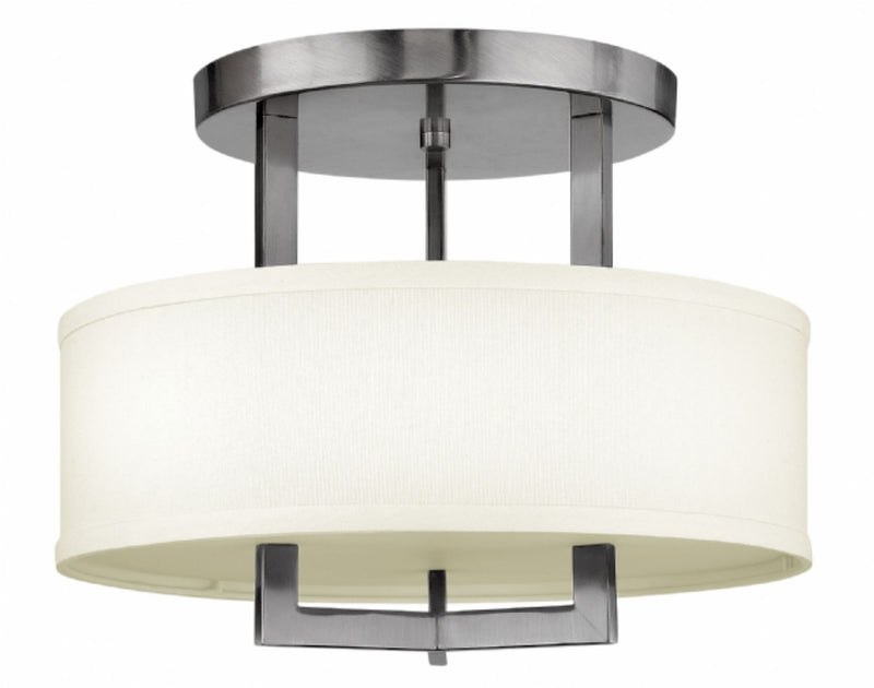 Hinkley 3200 Hampton 3-lt 15" LED Semi-Flush Mount