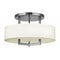 Hinkley 3201 Hampton 3-lt 20" LED Semi-Flush Mount
