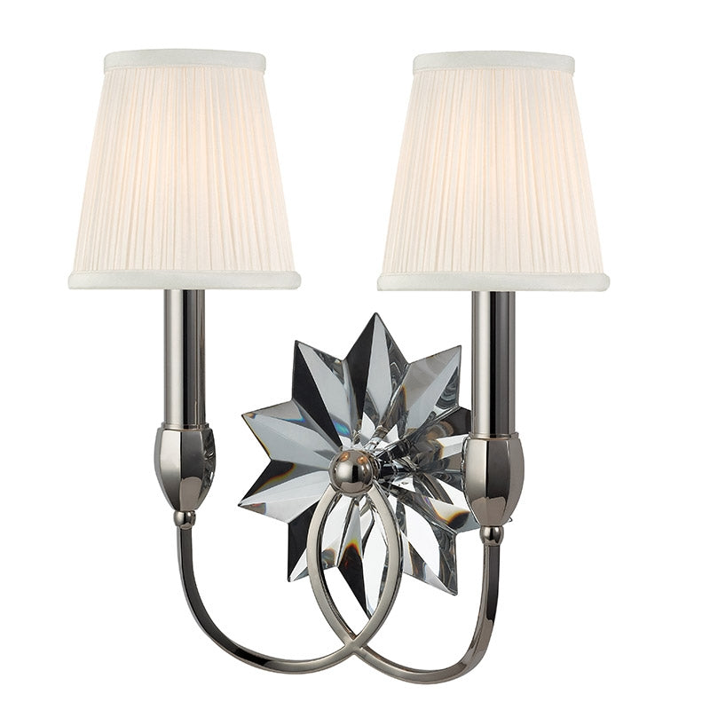 Hudson Valley 3212 Barton 2-lt Wall Sconce