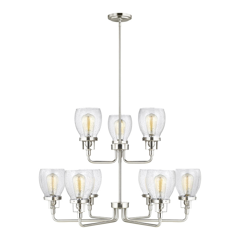 Generation 3214509 Belton 9-lt 32" Light Up Chandelier