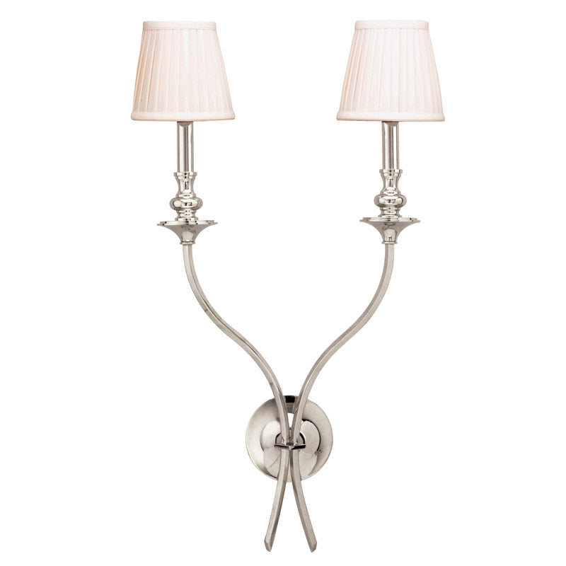 Hudson Valley 322 Monroe 2-lt Wall Sconce