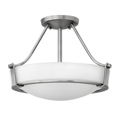 Hinkley 3220 Hathaway  3-lt 16" LED Semi-Flush Mount