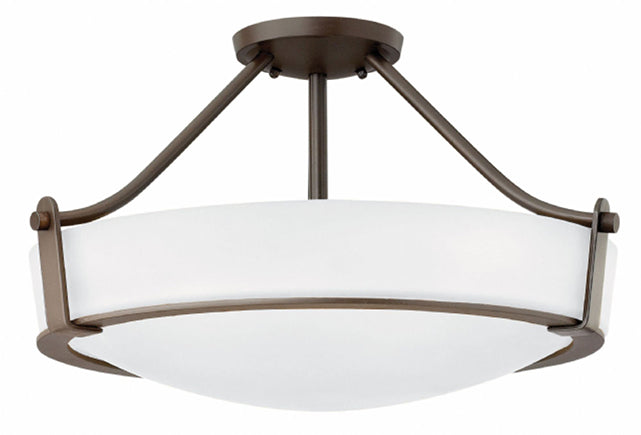 Hinkley 3221 Hathaway 4-lt 21" LED Semi-Flush Mount