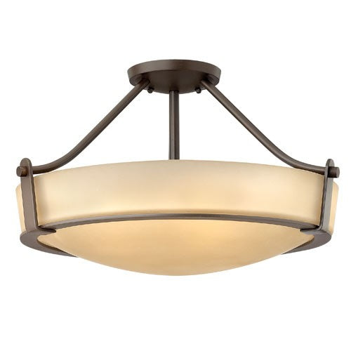 Hinkley 3221 Hathaway 4-lt 21" LED Semi-Flush Mount