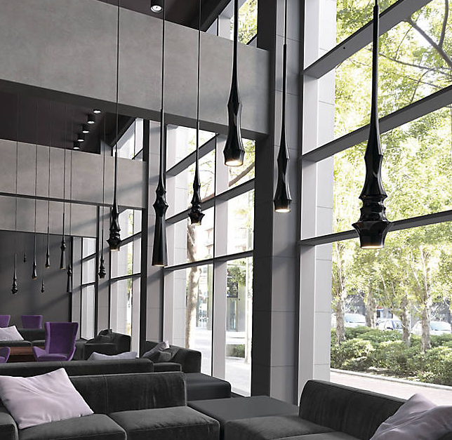 Bover Slend 01 1-lt 3" LED Pendant