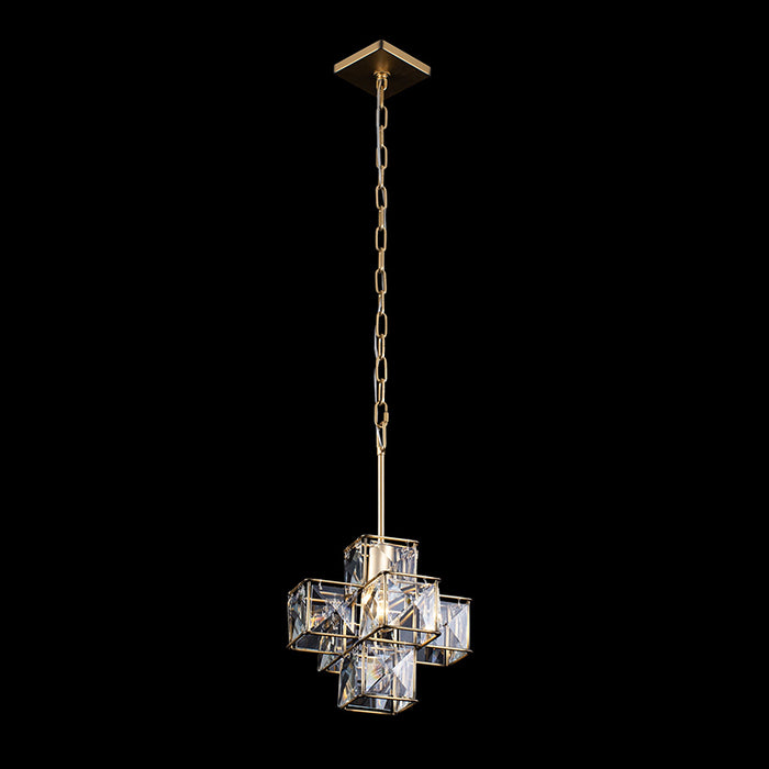 Varaluz 329P01 Cubic 1-lt 12" Pendant