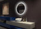 Paris Mirror Backlit 32 x 32 Round Bathroom Mirror