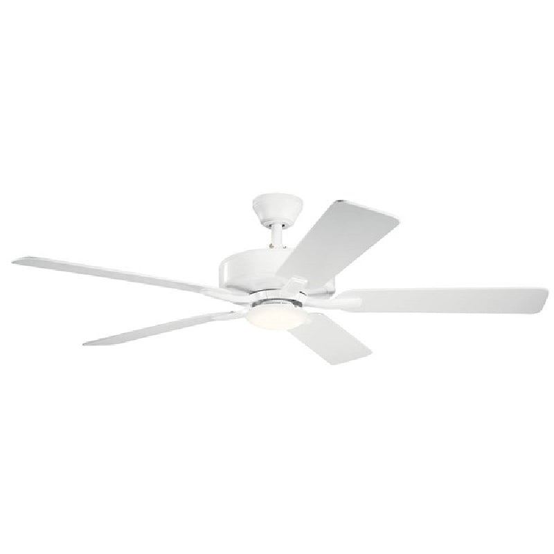 Kichler 330019 Basics Pro Designer 52" Outdoor Ceiling Fan with LED Light Kit