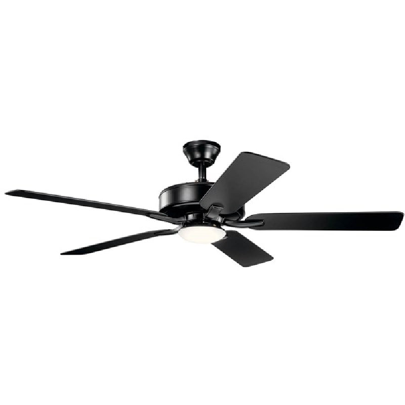 Kichler 330019 Basics Pro Designer 52" Outdoor Ceiling Fan with LED Light Kit