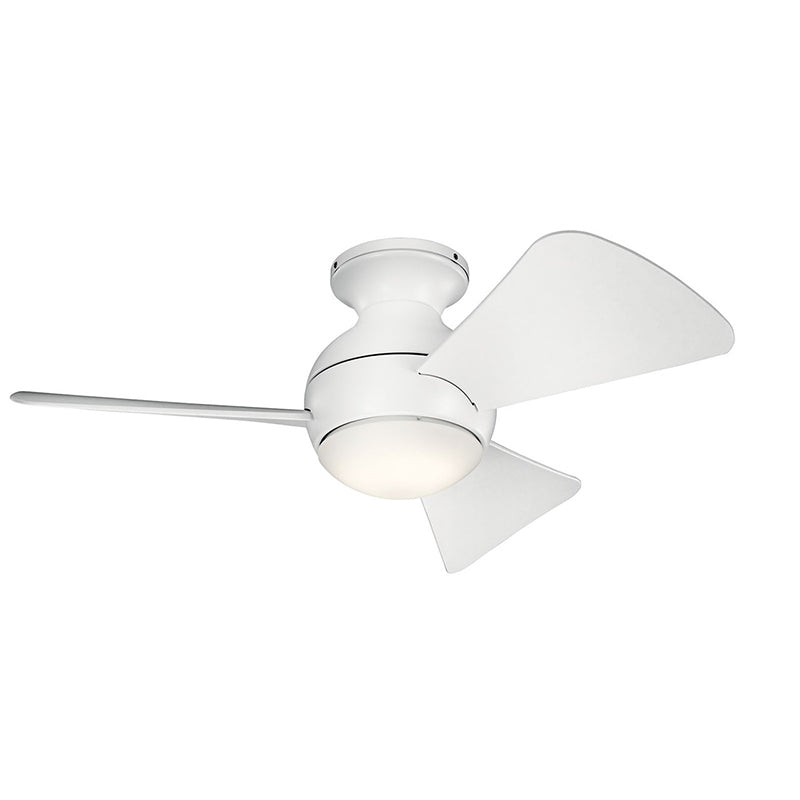 Kichler 330150 Sola 34" Outdoor Ceiling Fan with LED Light Kit