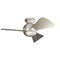 Kichler 330150 Sola 34" Outdoor Ceiling Fan with LED Light Kit