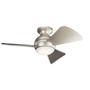 Kichler 330150 Sola 34" Outdoor Ceiling Fan with LED Light Kit