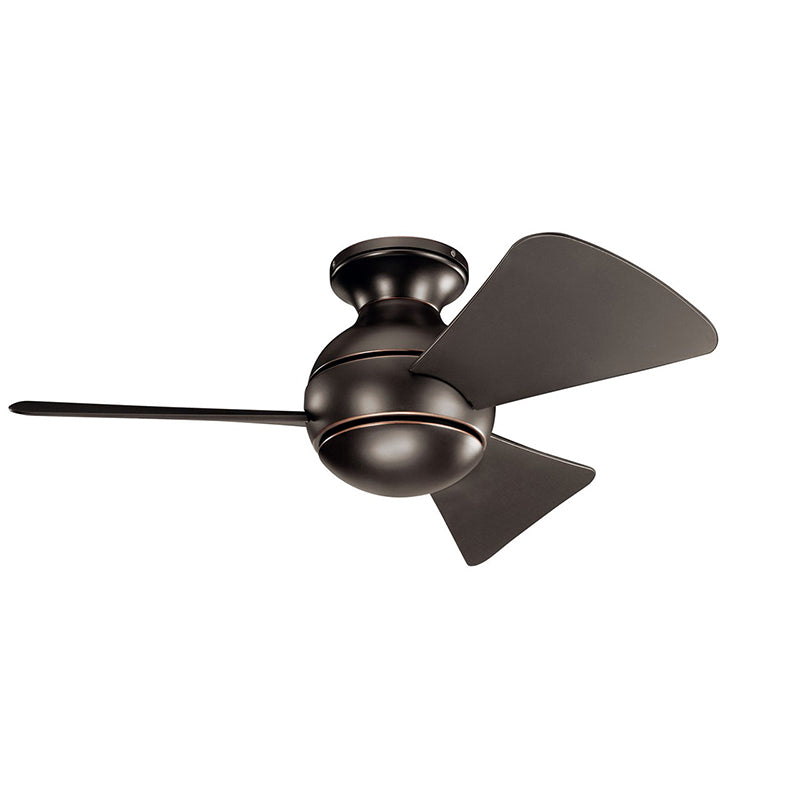 Kichler 330150 Sola 34" Outdoor Ceiling Fan with LED Light Kit