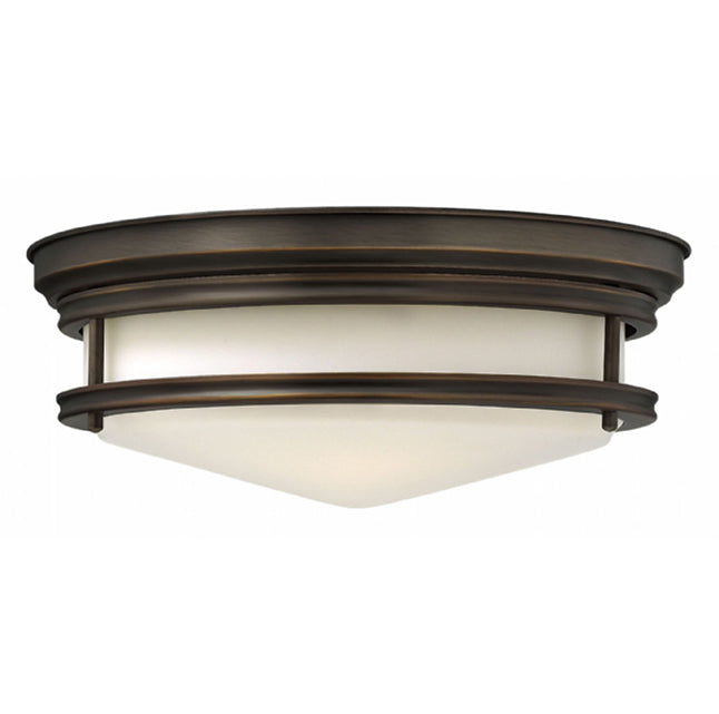 Hinkley 3301 Hadley 3-lt 14" LED Flush Mount