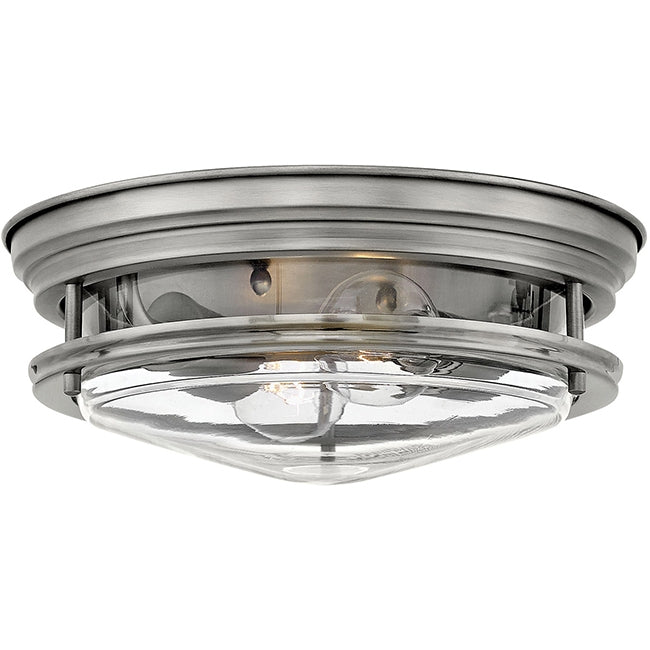 Hinkley 3302 Hadley 2-lt 12" LED Flush Mount