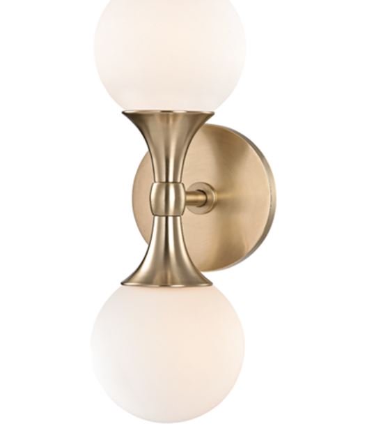 Hudson Valley 3302 Astoria 2-lt LED Wall Sconce