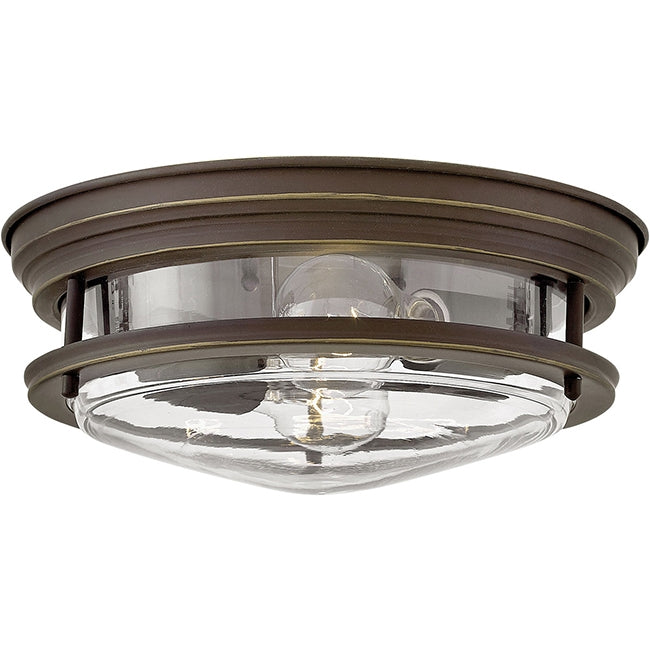 Hinkley 3302 Hadley 2-lt 12" LED Flush Mount