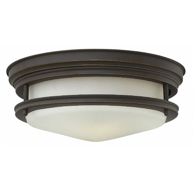 Hinkley 3302 Hadley 2-lt 12" LED Flush Mount