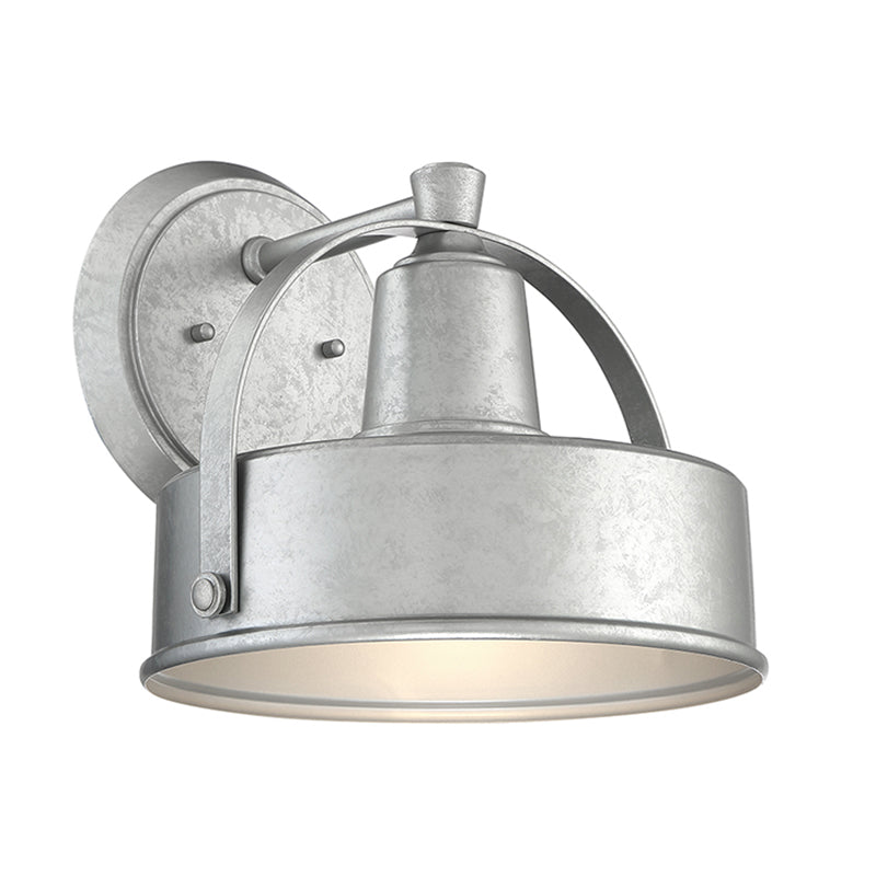 Designers Fountain 33121 Portland-DS 1-lt 8" Tall Outdoor Wall Lantern