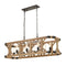 ELK 33324 Structure 8-lt 48" Linear Chandelier