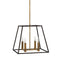 Hinkley 3334 Fulton 4-lt 18" LED Chandelier