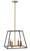 Hinkley 3334 Fulton 4-lt 18" LED Chandelier
