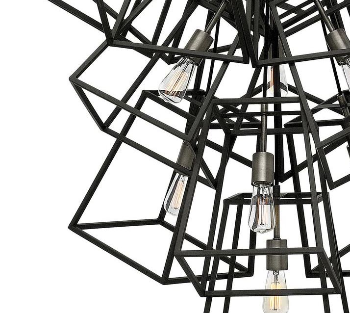 Hinkley 3358 Fulton 13-lt 34" LED Chandelier