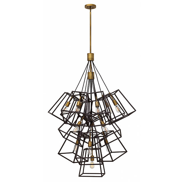 Hinkley 3358 Fulton 13-lt 34" LED Chandelier