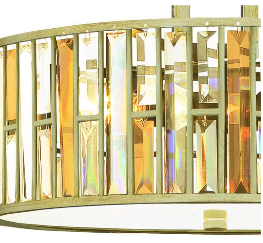 Fredrick Ramond FR33735 Gemma 3-lt 21" LED Chandelier