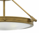 Hinkley 3382 Collier 1-lt 22" LED Semi-Flush Mount