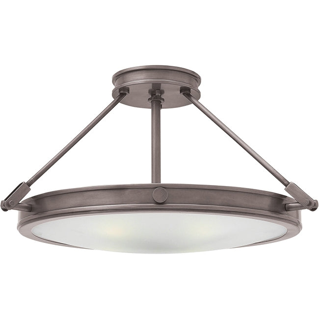 Hinkley 3382 Collier 1-lt 22" LED Semi-Flush Mount