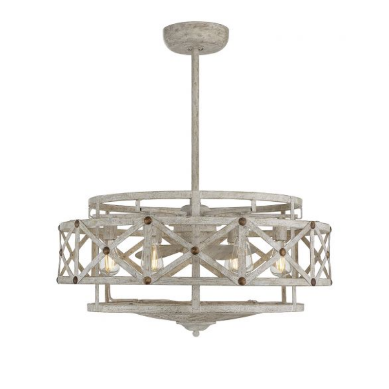 Savoy House 34-FD-123 Colonade 6-lt LED Fan D'Lier