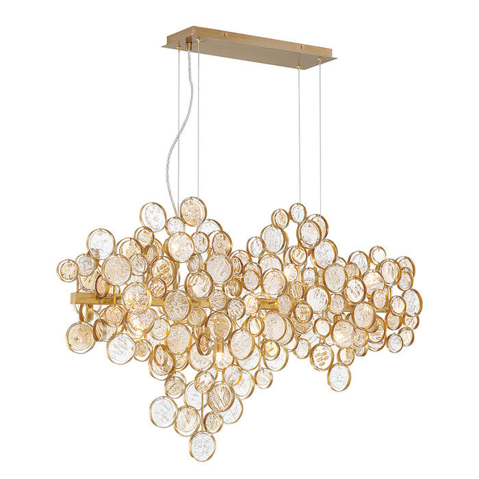 Eurofase 34031 Trento 12-lt 40" Linear Chandelier