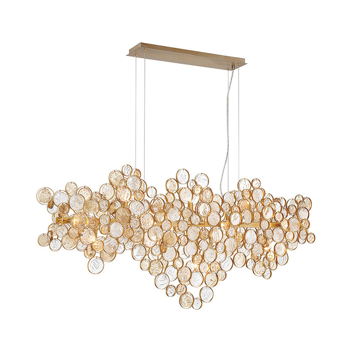 Eurofase 34032 Trento 15-lt 56" Linear Chandelier