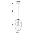 Eurofase 34034 Labria 1-lt 10" Pendant