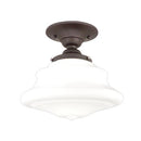 Hudson Valley 3409F Petersburg 1-lt 10" Semi Flush