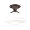Hudson Valley 3409F Petersburg 1-lt 10" Semi Flush