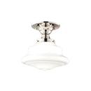 Hudson Valley 3409F Petersburg 1-lt 10" Semi Flush