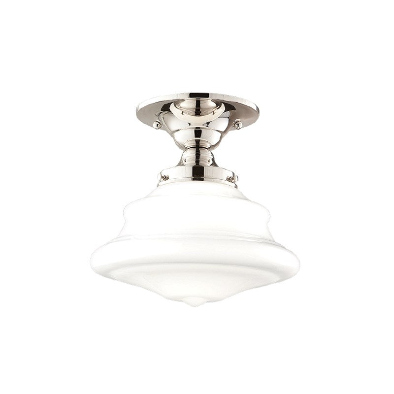 Hudson Valley 3409F Petersburg 1-lt 10" Semi Flush