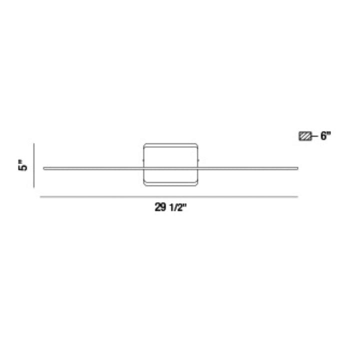 Eurofase 34111 Anton 30" LED Wall Light