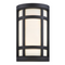 Designers Fountain 34121 Logan Square 2-lt 14" Tall Outdoor Wall sconce
