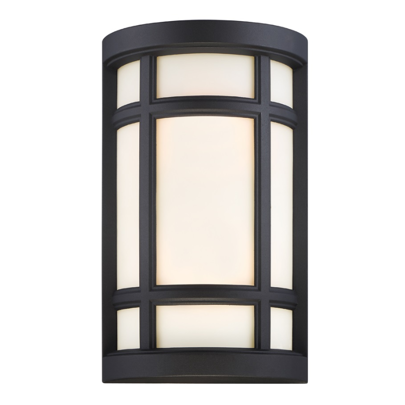Designers Fountain 34121 Logan Square 2-lt 14" Tall Outdoor Wall sconce