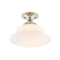 Hudson Valley 3412F Petersburg 1-lt 13" Semi Flush