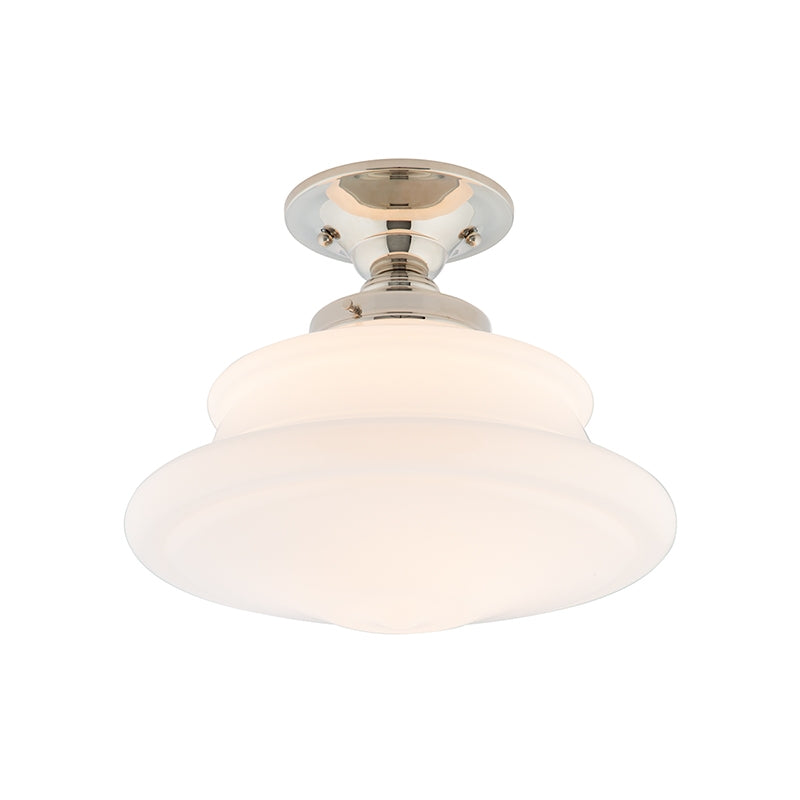 Hudson Valley 3412F Petersburg 1-lt 13" Semi Flush