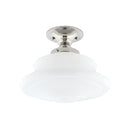Hudson Valley 3412F Petersburg 1-lt 13" Semi Flush