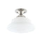 Hudson Valley 3412F Petersburg 1-lt 13" Semi Flush