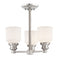Hudson Valley 3413 Windham 3-lt Semi Flush