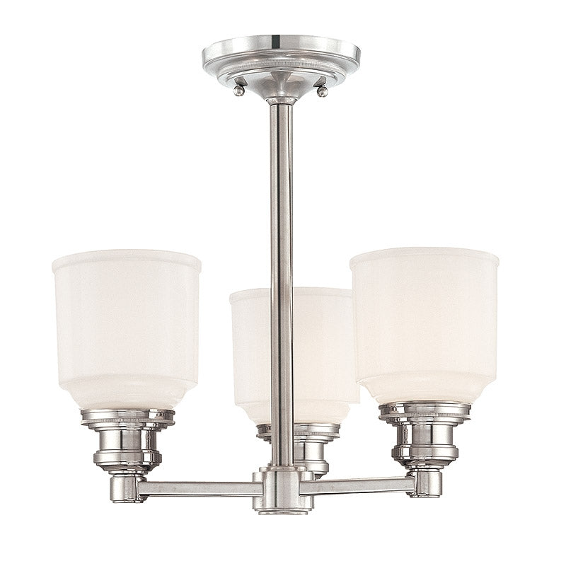 Hudson Valley 3413 Windham 3-lt Semi Flush
