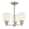 Hudson Valley 3413 Windham 3-lt Semi Flush